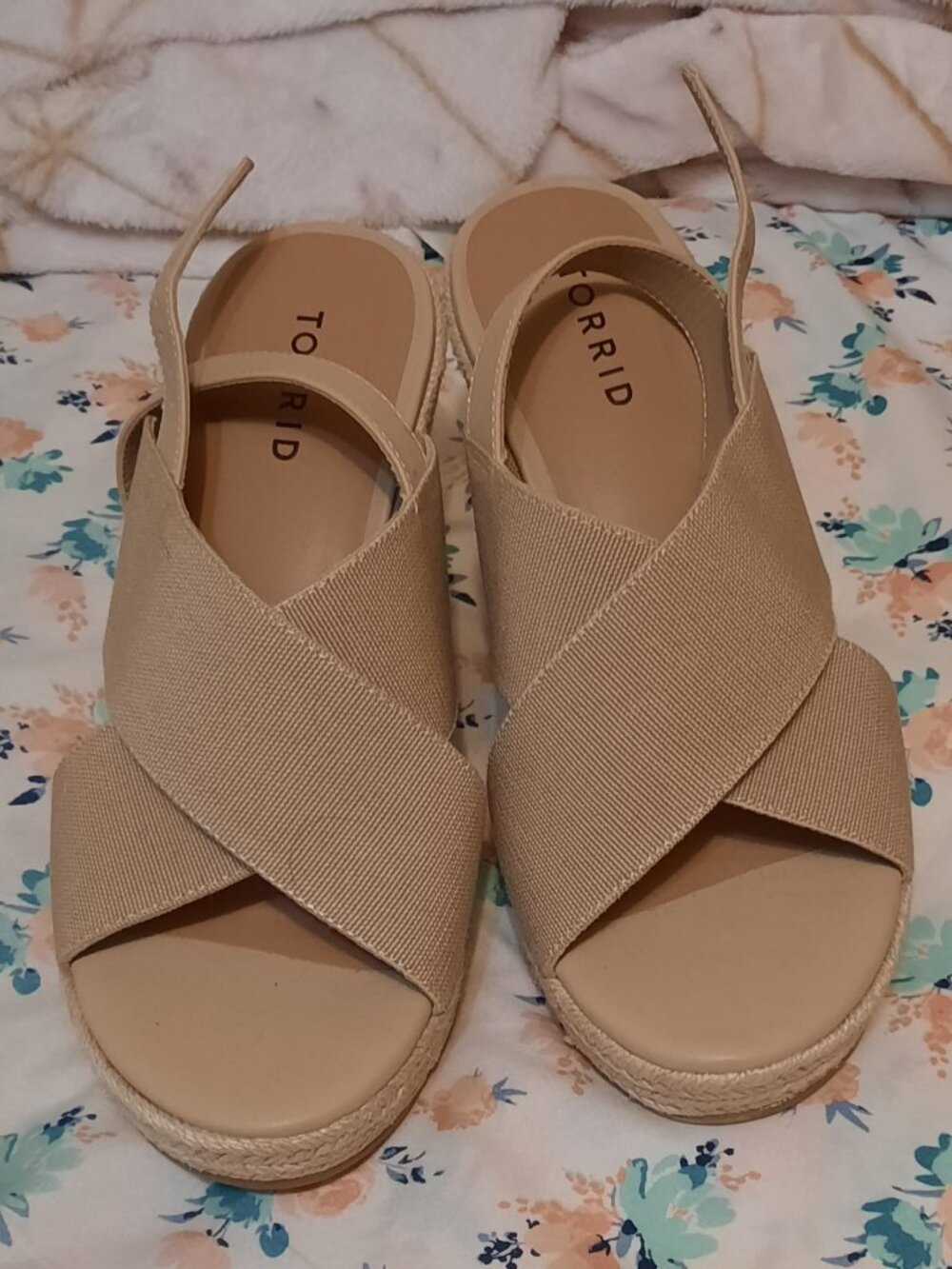 Tan Sandal Wedges